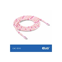 Club 3D Club 3D - USB typ C-kabel - 24 pin USB-C till 24 pin USB-C - 2 m