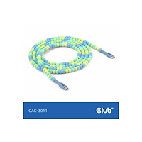 Club 3D Club 3D - USB typ C-kabel - 24 pin USB-C till 24 pin USB-C - 2 m