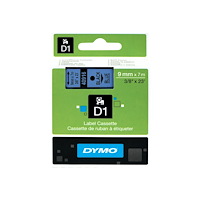 DYMO DYMO D1 - etiketttejp - 1 kassett(er) - Rulle (0,9 cm x 7 m)
