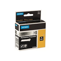 DYMO DYMO RhinoPRO Permanent Polyester - tejp - 1 kassett(er) - Rulle (1,2 cm x 5,5 m)