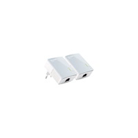 TP-LINK TP-Link TL-PA411KIT AV500 Nano Powerline Adapter Starter Kit - PowerLine adaptersats - vägginsticksbar