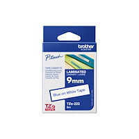 Brother Brother TZe-223 - bandlaminat - 1 kassett(er) - Rulle (0,9 cm x 8 m)