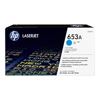 Hewlett-Packard HP 653A - cyan - original - LaserJet - tonerkassett (CF321A)
