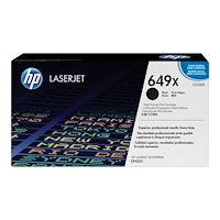 Hewlett-Packard HP 649X - Lång livslängd - svart - original - LaserJet - tonerkassett (CE260X)