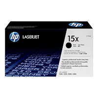 Hewlett-Packard HP 15X - Lång livslängd - svart - original - LaserJet - tonerkassett (C7115X)