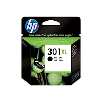 Hewlett-Packard HP 301XL - Lång livslängd - svart - original - bläckpatron
