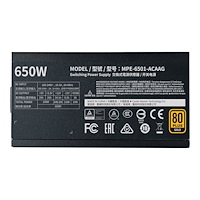 Cooler Master Cooler Master MWE Gold V2 650 - nätaggregat - 650 Watt