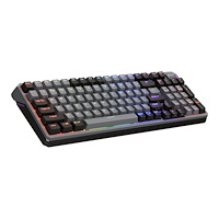 Cooler Master Cooler Master MK770 - tangentbord compact - QWERTY - amerikansk - rymdgrå Inmatningsenhet