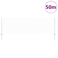 vidaXL Stängselposter 11 st U-Kanal 80 cm Galvaniserat Stål, vidaXL Hexagon Stängsel 0.8x50 m Galvaniserat Stål