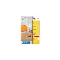 AVERY Etikett AVERY transp 210x297mm 25/fp