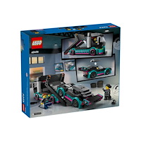 LEGO LEGO City 60406 - Race Car and Car Carrier Truck - byggsats