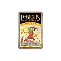Atebol Cyfyngedig Legends of Wales Battle Cards: Gods and Goblins