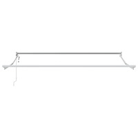 vidaXL Automatisk Hopfällbar Markis Röd 300x250 cm