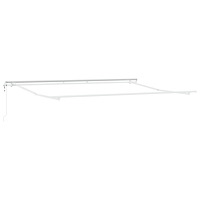 vidaXL Automatisk fällbar markis Beige 450x300 cm