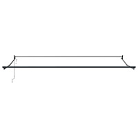 vidaXL Automatisk Utdragbar Markis Ljusgrå 450x300 cm