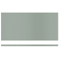 vidaXL Automatisk Utdragbar Markis Grön och Vit 600x350 cm