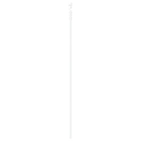 vidaXL Skjutdörr med Tillbehör Set Vit 83x232 cm Solid Tall