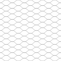 vidaXL Hexagon Stängsel Grå 1x10 m Stål