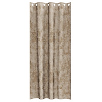 vidaXL Sammetgardiner 2 st med ögla Champagne 225x140 cm