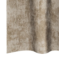 vidaXL Sammetgardiner 2 st med ögla Champagne 225x140 cm