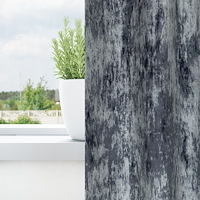 vidaXL Sammet Gardiner 2 stycken med Öljett Silvergrå 245x140 cm