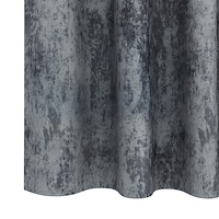 vidaXL Sammet Gardiner 2 stycken med Öljett Silvergrå 245x140 cm