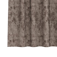vidaXL Sammet Gardiner 2 st med Öljett Cappuccino 140x140 cm