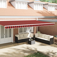 vidaXL Markisfrans för 6 m ram Multicolor 5.8x0.2 m