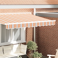 vidaXL Markis Valance för 2.5 m Ram Multicolor 2.3x0.2 m