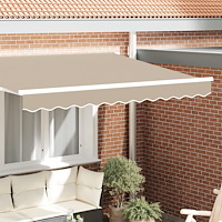 vidaXL markisvalance för 3 m ram Beige 2.8x0.2 m
