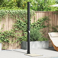 vidaXL Utomhus Solardusch 217 cm 20 L