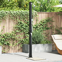 vidaXL Utomhus Solardusch med Handhållet Duschhuvud 217 cm 20 L