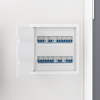 vidaXL Åtkomstpanel Vit ABS Plast