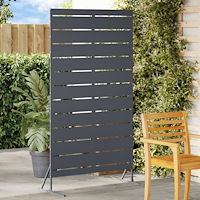 vidaXL Stålfencepanel Antracit Stål Mellan Hållbar Stålfencepanel