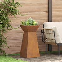 vidaXL Växtställ Väderbeständigt Stål 35 x 35 x 73 cm Hållbar Växtställ