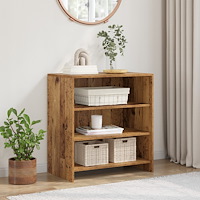vidaXL Buffébord Gammalt trä 70x41x75 cm Konstruerat trä