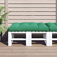 vidaXL Palldyna grön 120x80x12 cm tyg