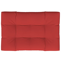vidaXL Palldyna röd 120x80x12 cm tyg