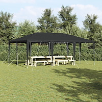 vidaXL Partytält Antracit 6x4 m PE