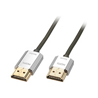 Lindy Lindy CROMO Slim High Speed HDMI Cable with Ethernet - HDMI-kabel med Ethernet - 4.5 m