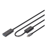 Digitus DIGITUS - USB-förlängningskabel - 24 pin USB-C till USB typ A - 10 m