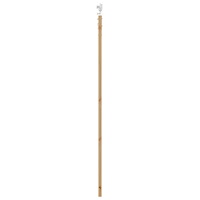 vidaXL Skjutdörr med beslag Set 93x211 cm Massivt trä Pall