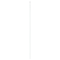 vidaXL Skjutdörr med Utrustningsset Vit 93x232 cm Solid Trä Furu