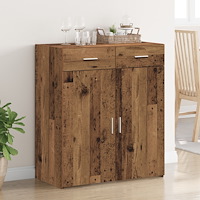 vidaXL förvaringsskåp gammalt trä 80x42.5x93.5 cm Trä