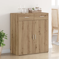 vidaXL Förvaringsskåp Artisan ek 80x42.5x93.5 cm Konstruerat trä