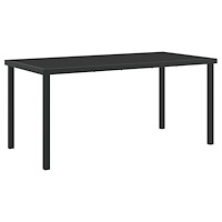 vidaXL Set om 3 Brun PE Rattan Medium Tuff Rektangulär Modern