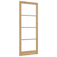 vidaXL Inomhusdörr med glas "ORKDAL" 93x232x4 cm Massivt trä i furu