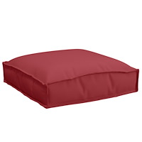 vidaXL Pallkuddar för plats 6 st Vinröd 40x40x8 cm Oxford-tyg