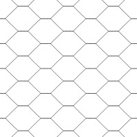 vidaXL Hexagonstängsel Grå 1.4x10 m Stål