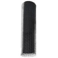 vidaXL Hexagonstaket Grå 0.8x50 m Stål